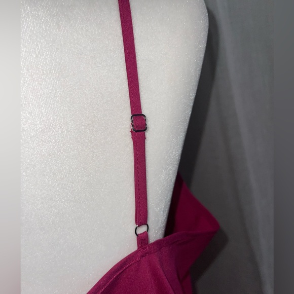 Nanette Lepore Simple Barbie Hot Pink Slip Dress 12 - Picture 4 of 6